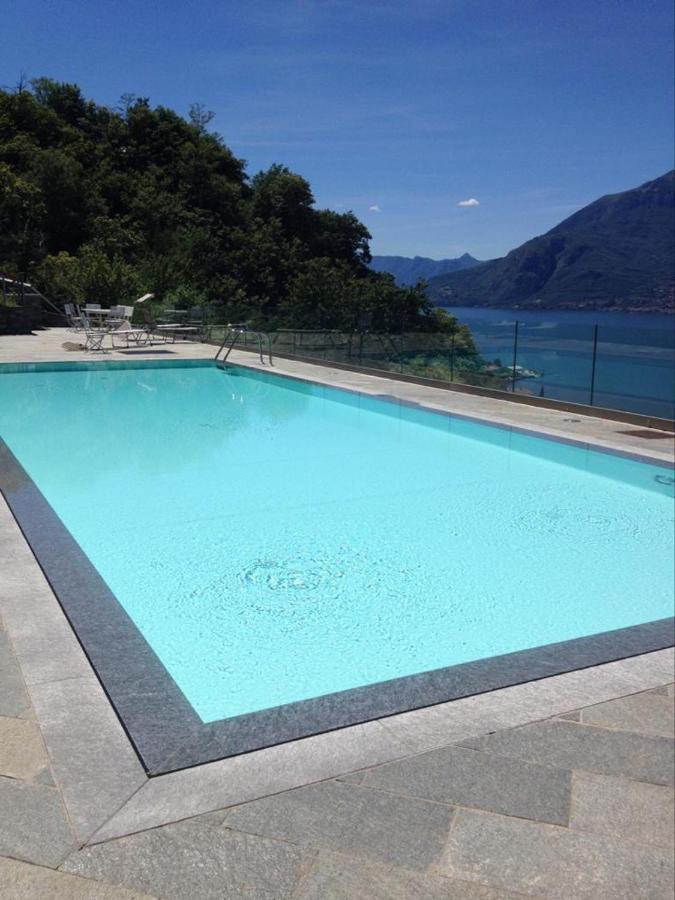 Magic Lake View With Beautiful Pool Area Bellano Exterior photo